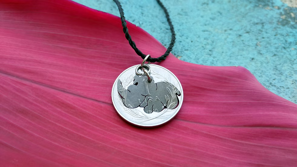 Baby Rhino dangling - Safari Collection